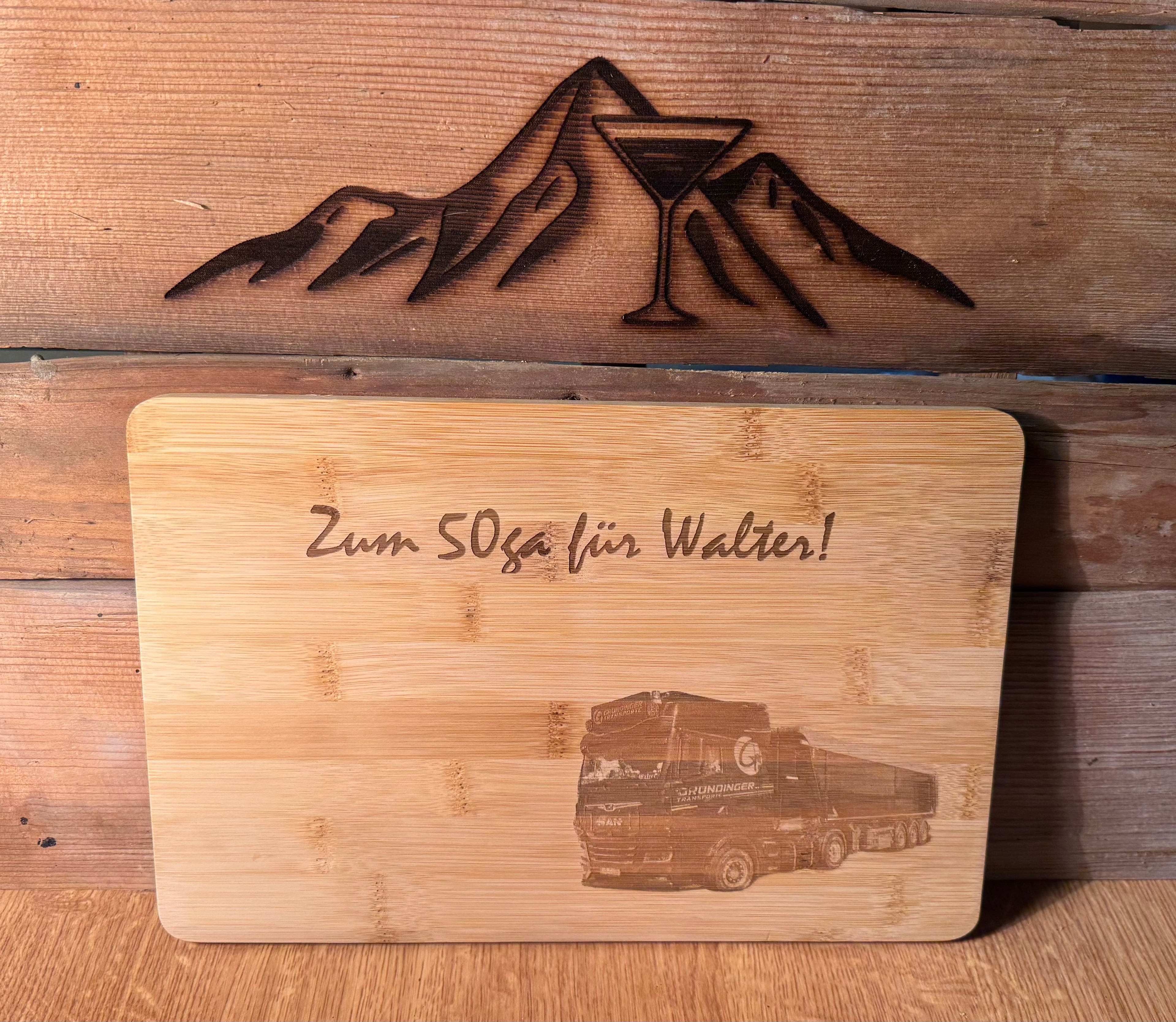 Individuelle Lasergravur