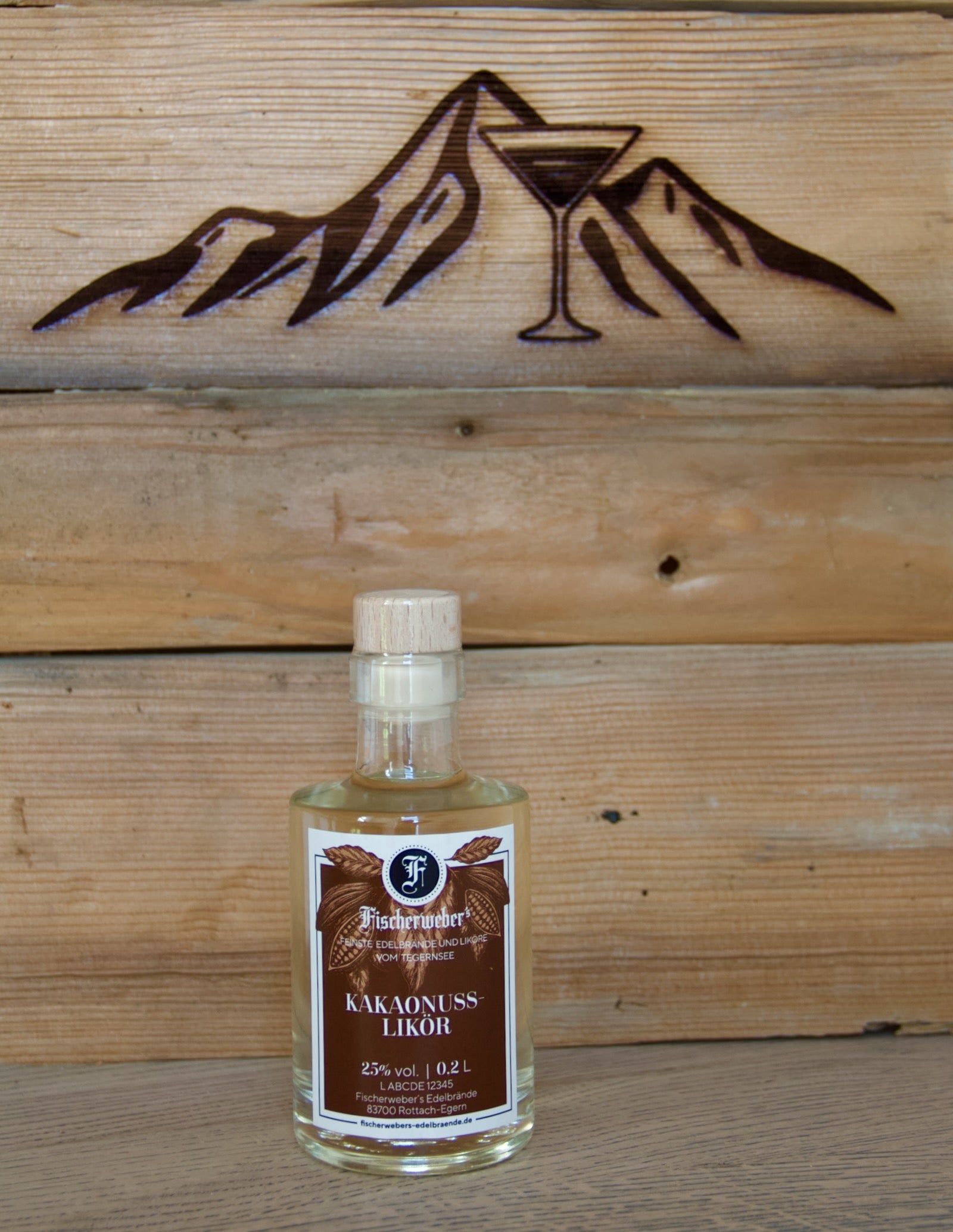 Fischerweber's Kakao-Nuss Likör 25,0%