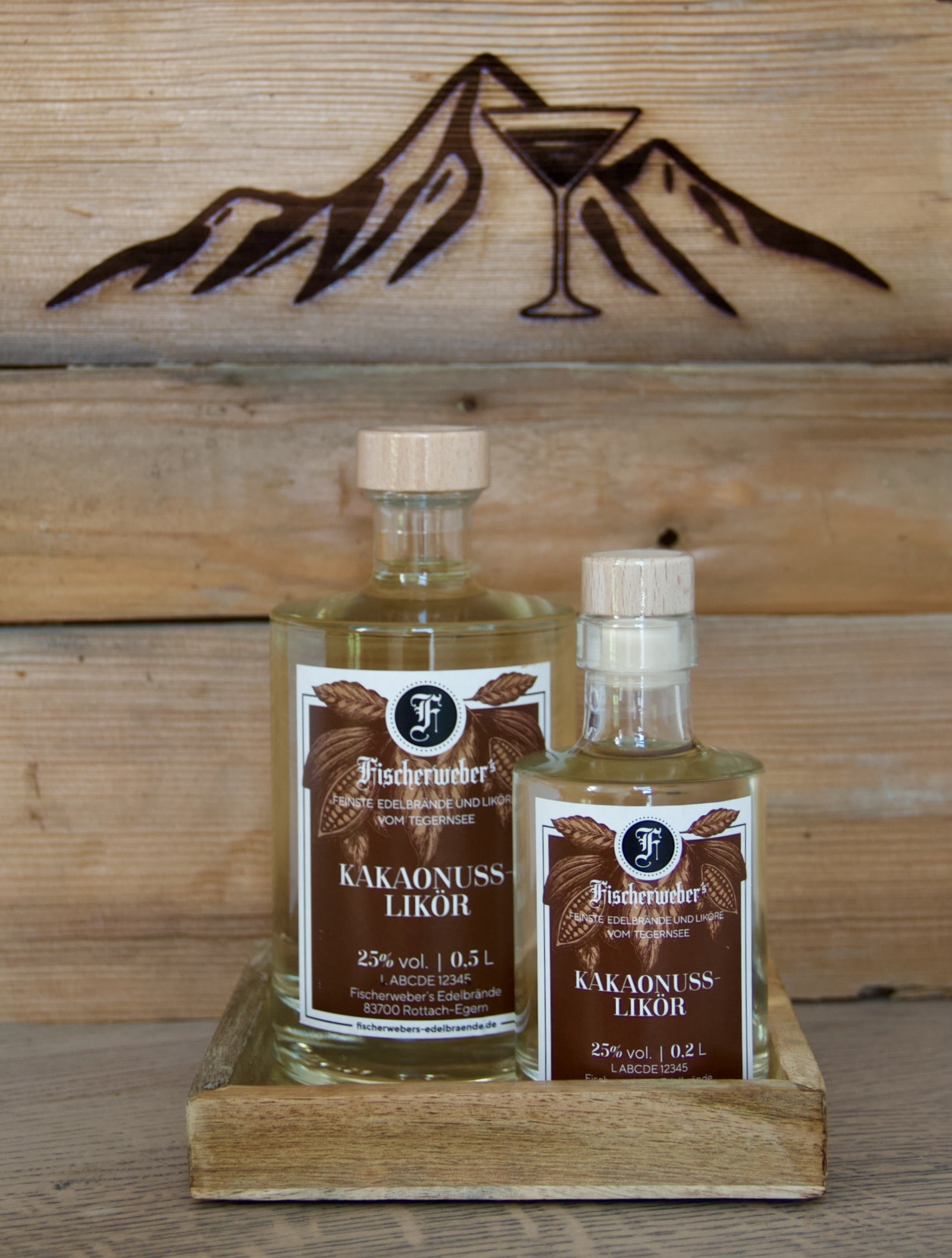 Fischerweber's Kakao-Nuss Likör 25,0%