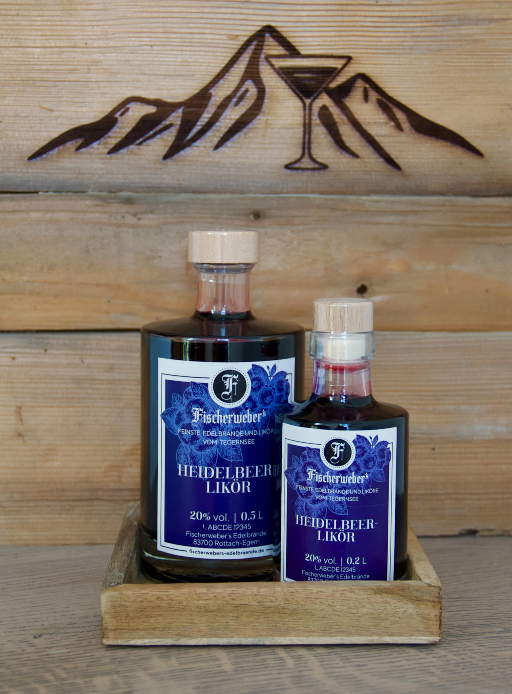 Fischerweber's Heidelbeerlikör 20,0%