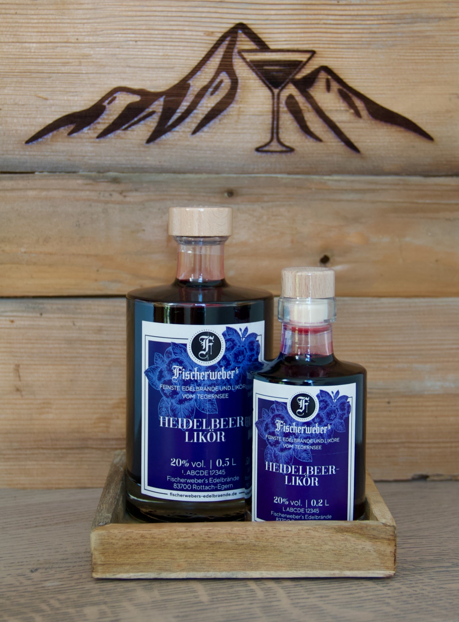 Fischerweber's Heidelbeerlikör 20,0%