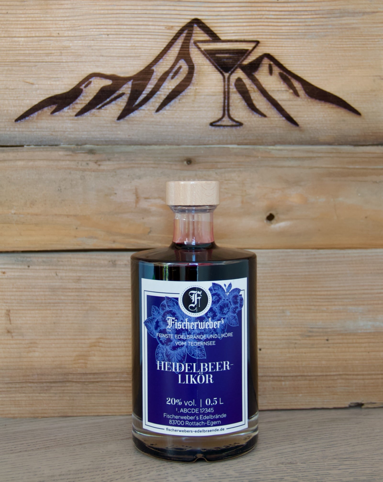 Fischerweber's Heidelbeerlikör 20,0%