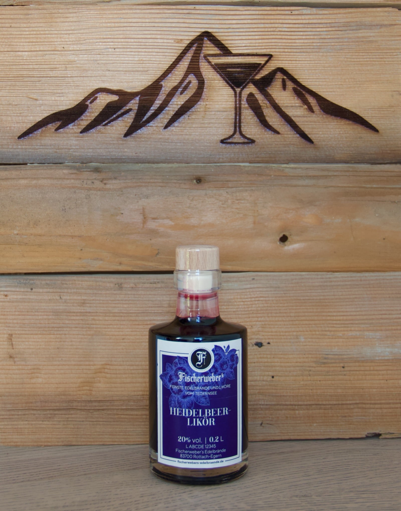 Fischerweber's Heidelbeerlikör 20,0%