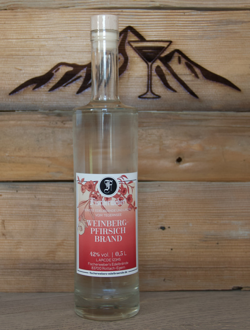 Fischerweber's Weinbergpfirsichbrand 42,0%