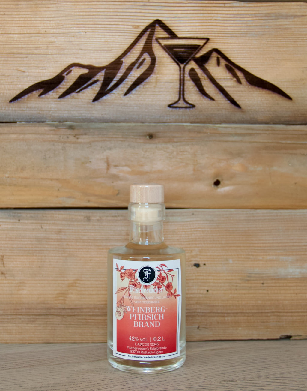 Fischerweber's Weinbergpfirsichbrand 42,0%