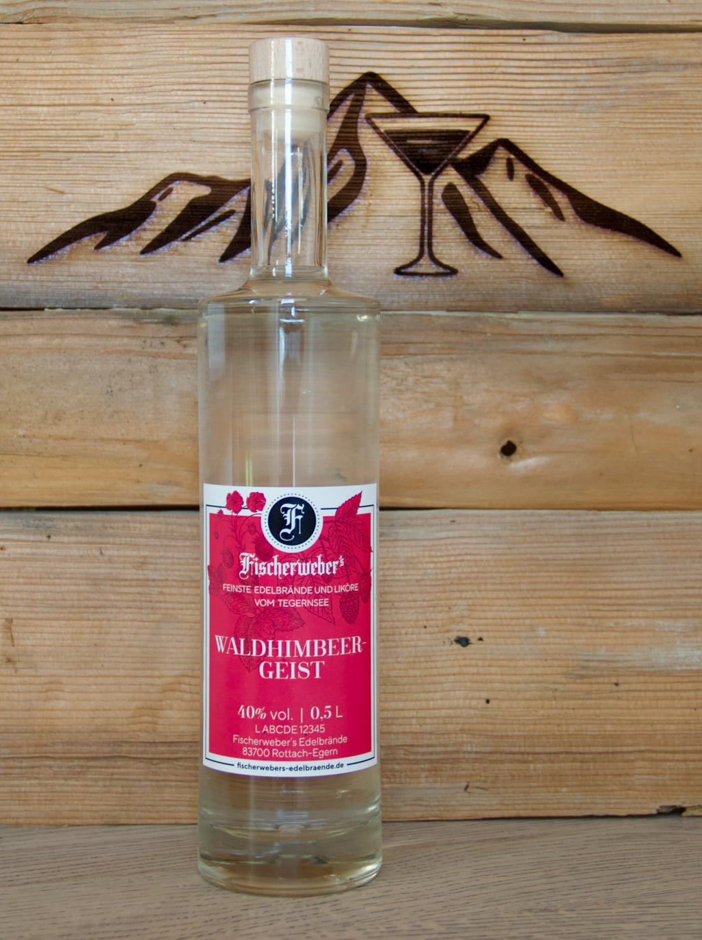 Fischerweber's Waldhimbeergeist 40,0%