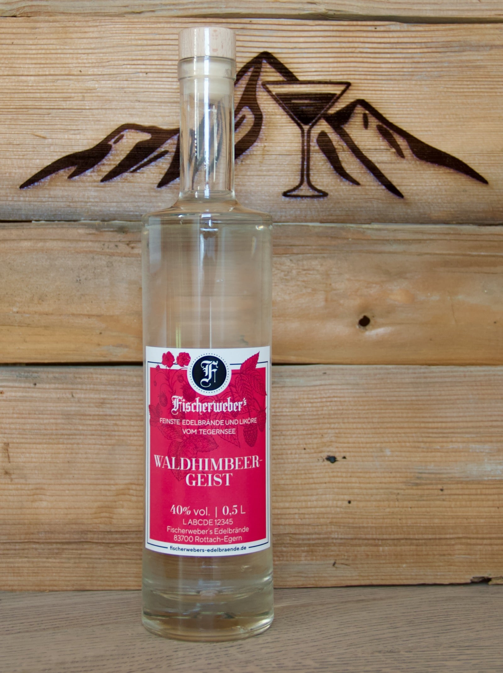 Fischerweber's Waldhimbeergeist 40,0%