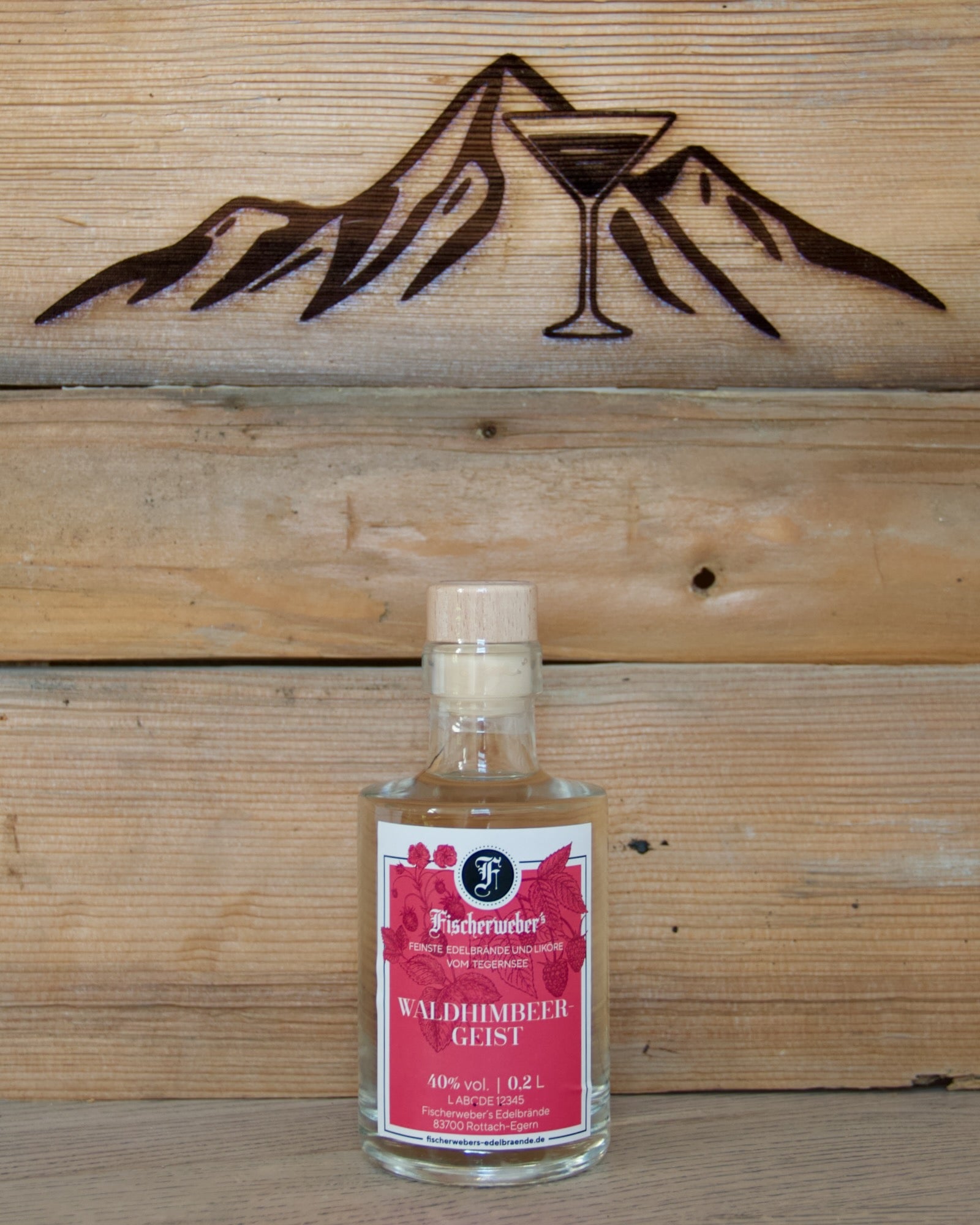 Fischerweber's Waldhimbeergeist 40,0%