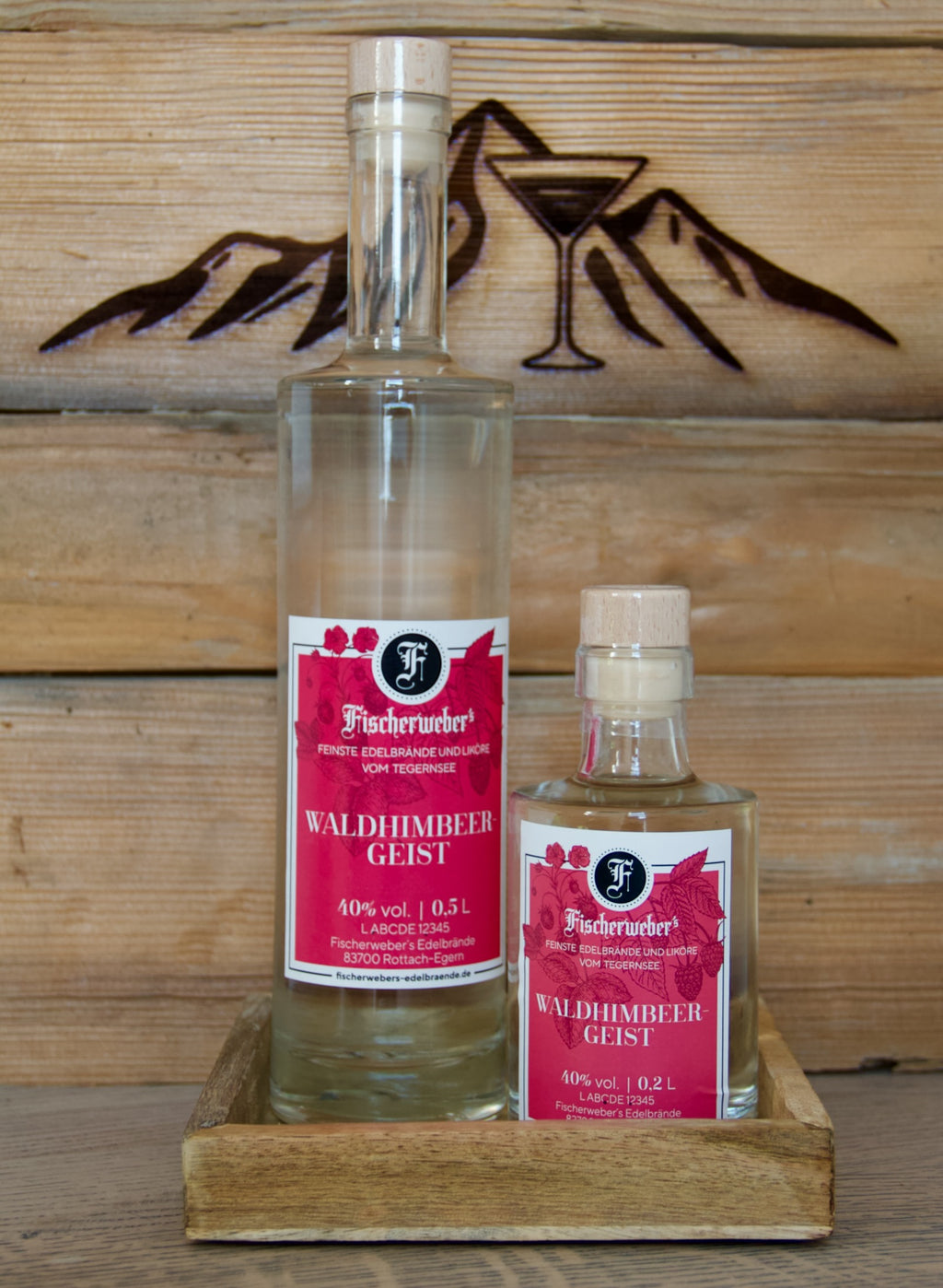 Fischerweber's Waldhimbeergeist 40,0%