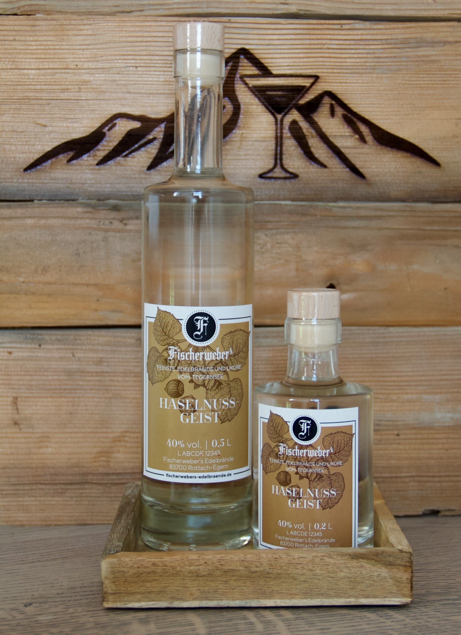 Fischerweber's Haselnussgeist 40,0%