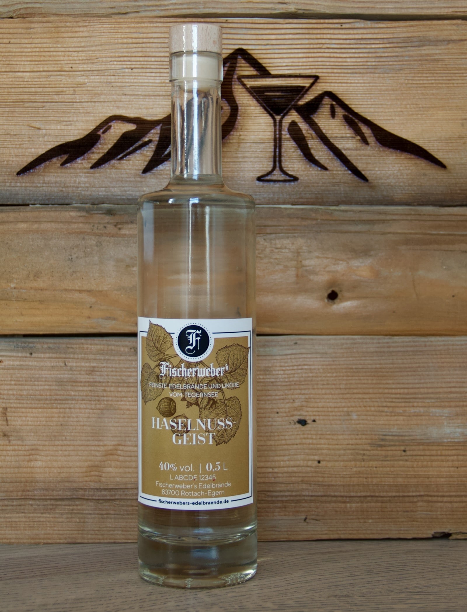 Fischerweber's Haselnussgeist 40,0%