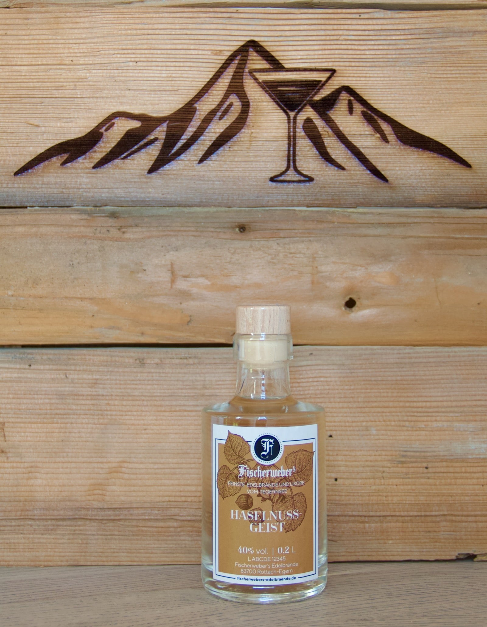 Fischerweber's Haselnussgeist 40,0%