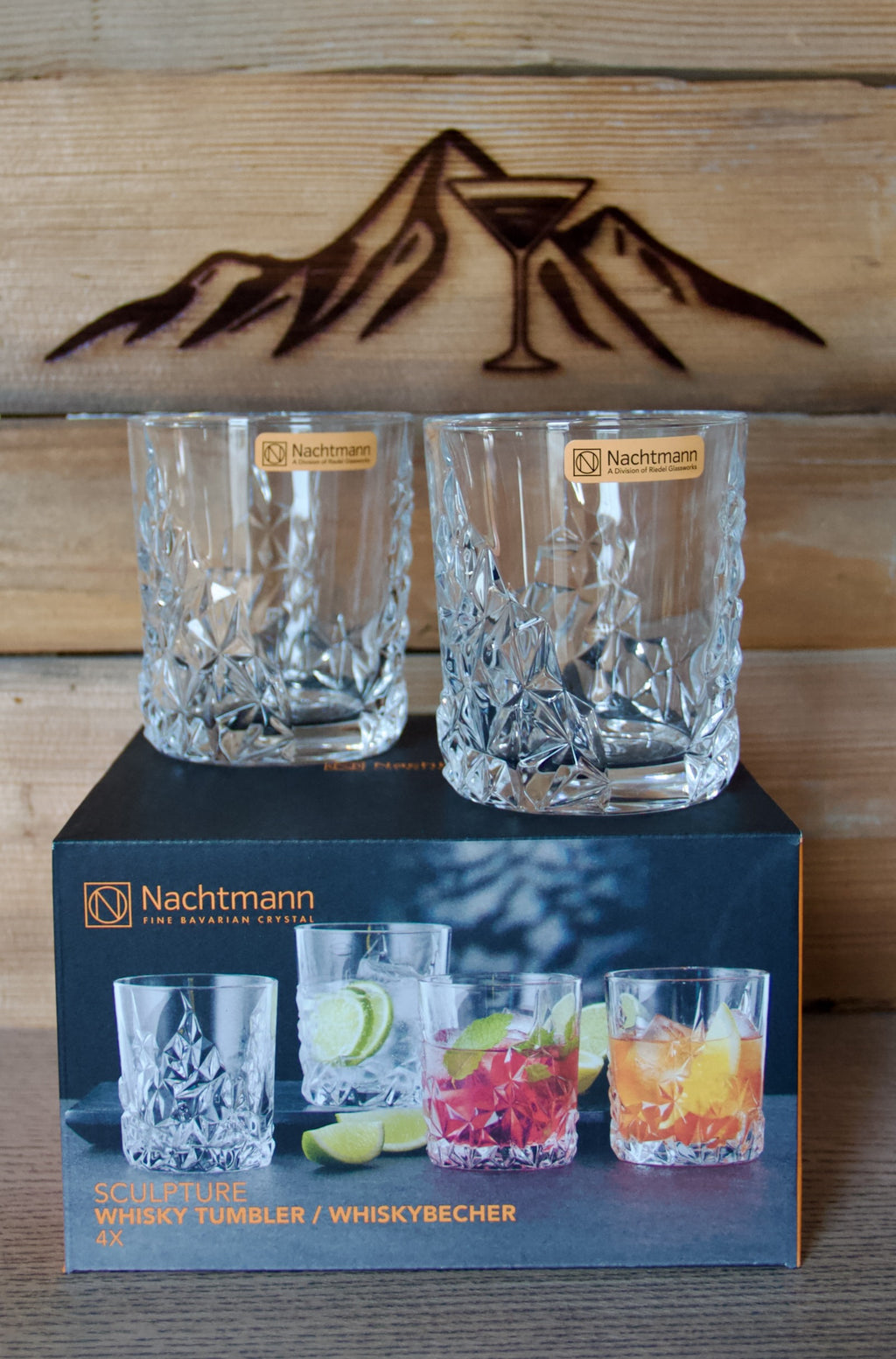 Nachtmann Sculpture Whisky Tumbler 4er Set