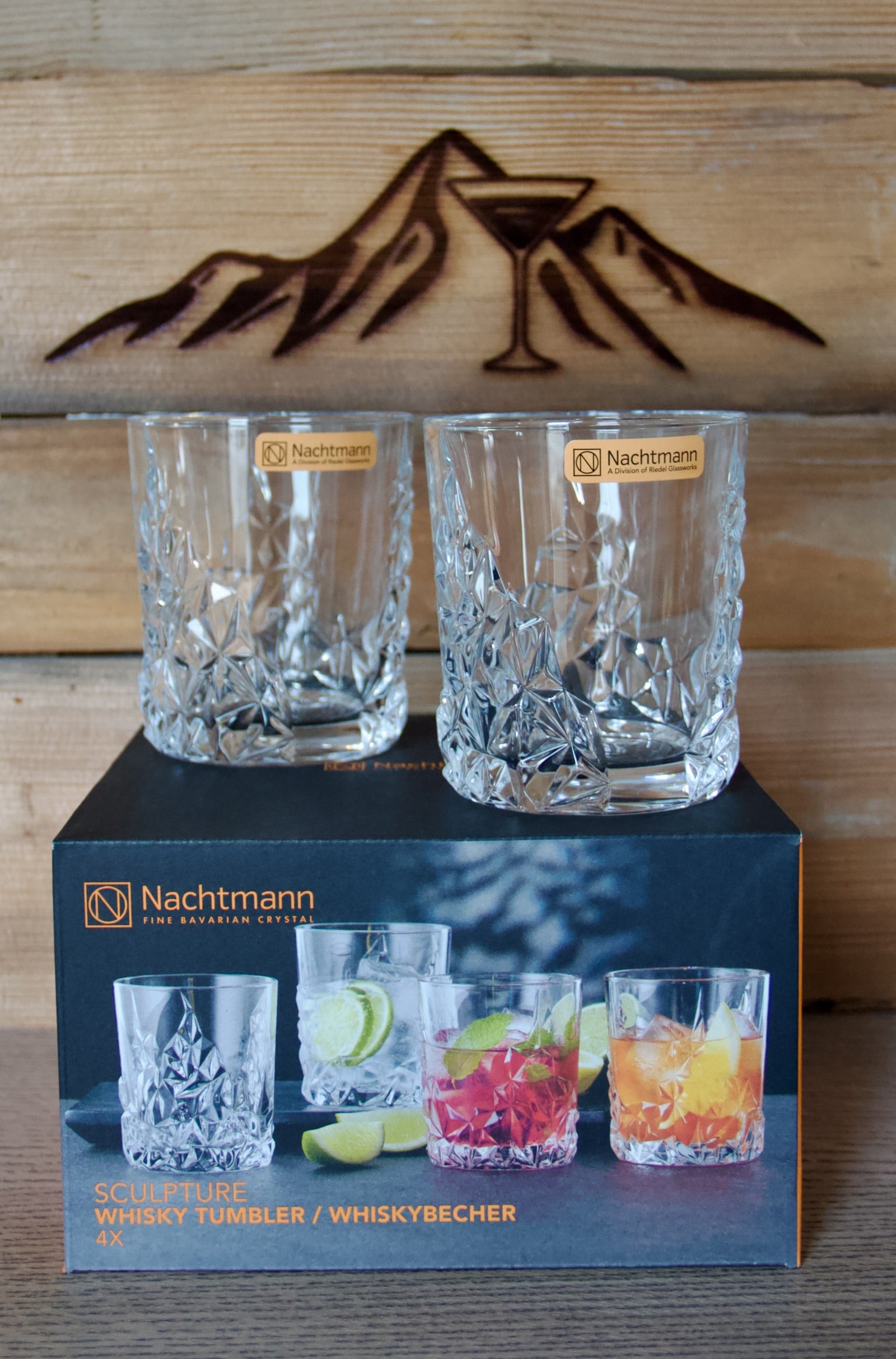 Nachtmann Sculpture Whisky Tumbler 4er Set