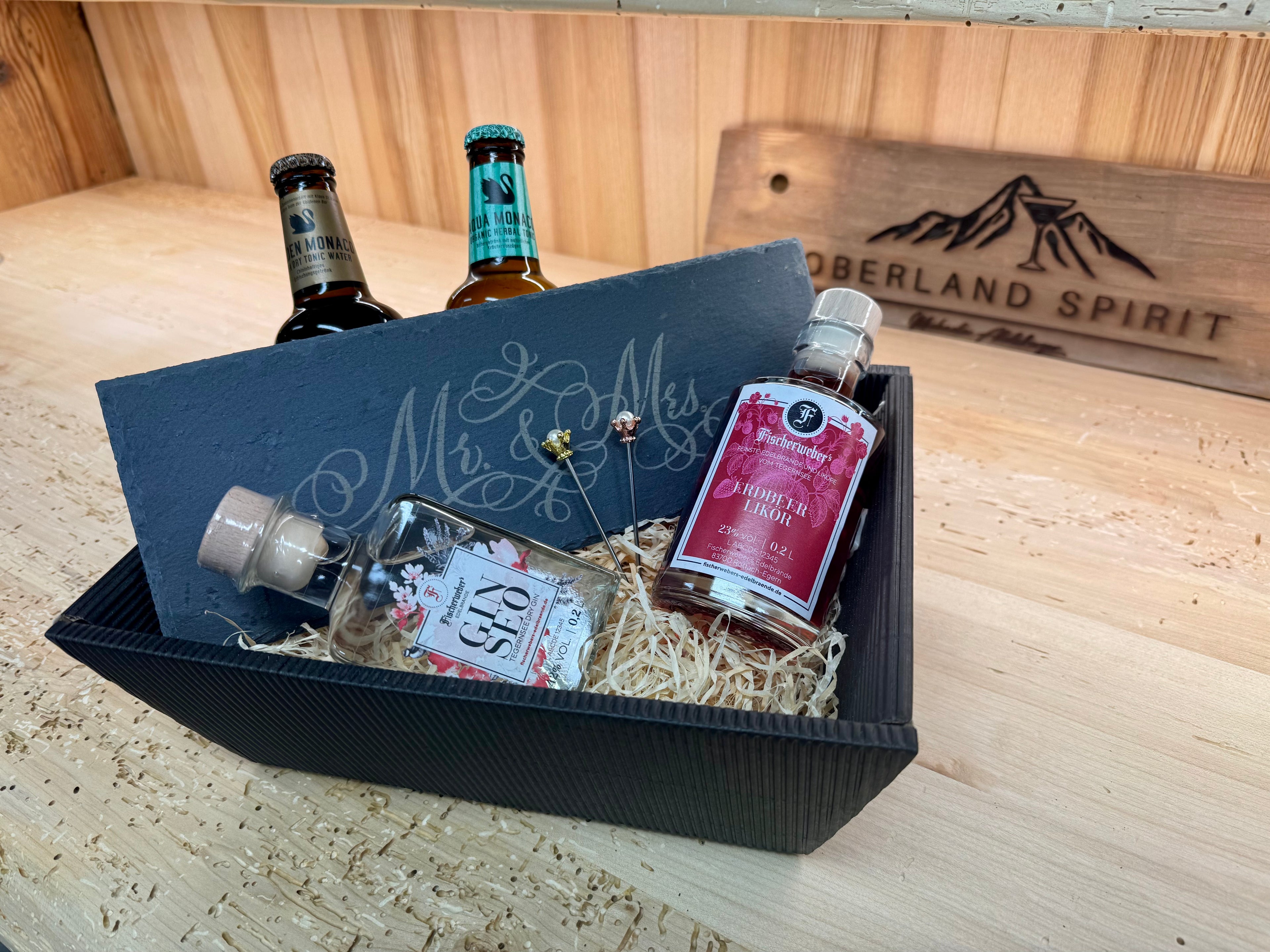 Hochzeitsset: Gin Tonic und Erdbeere