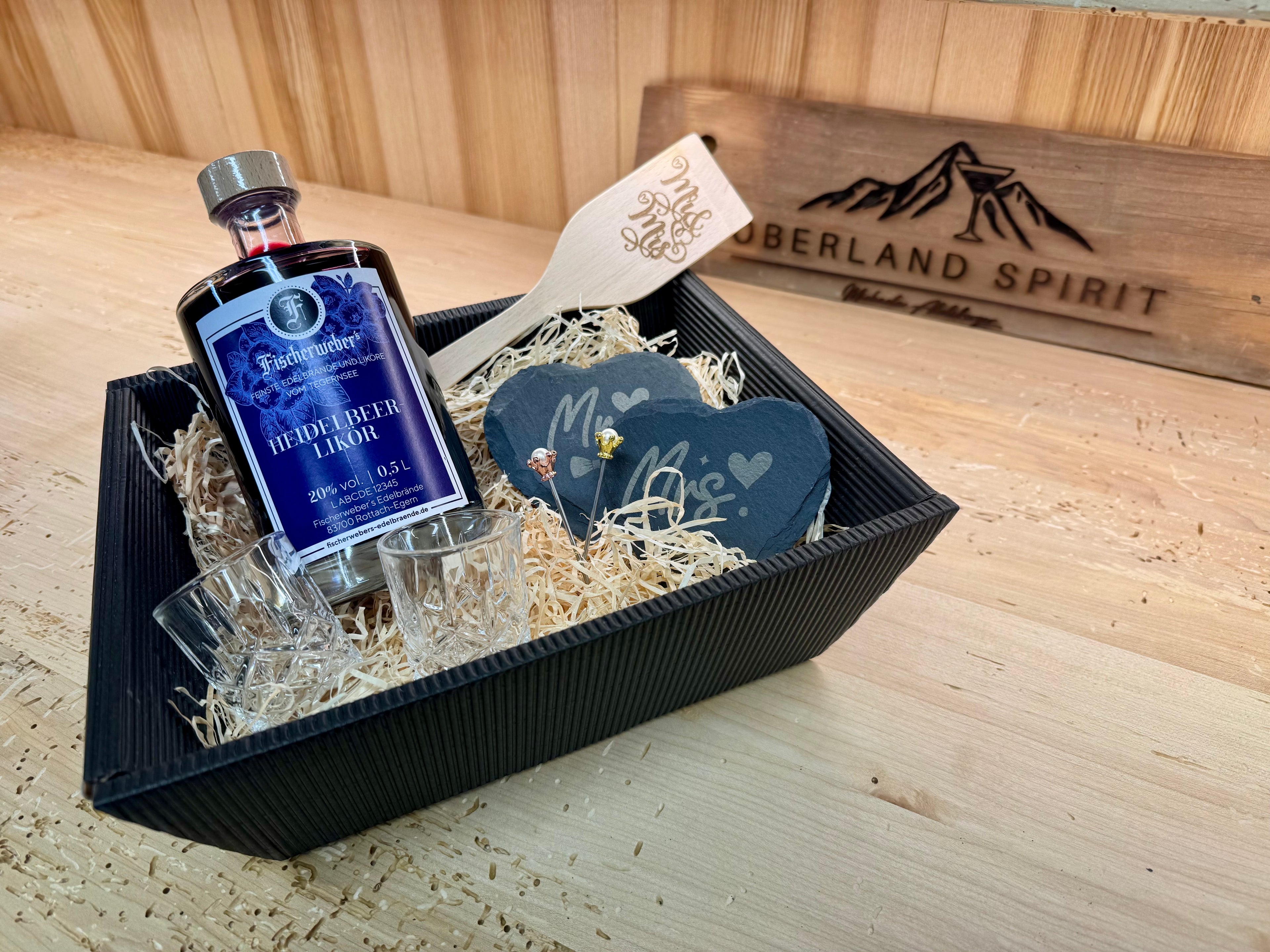 Hochzeitsset: Heidelbeertraum