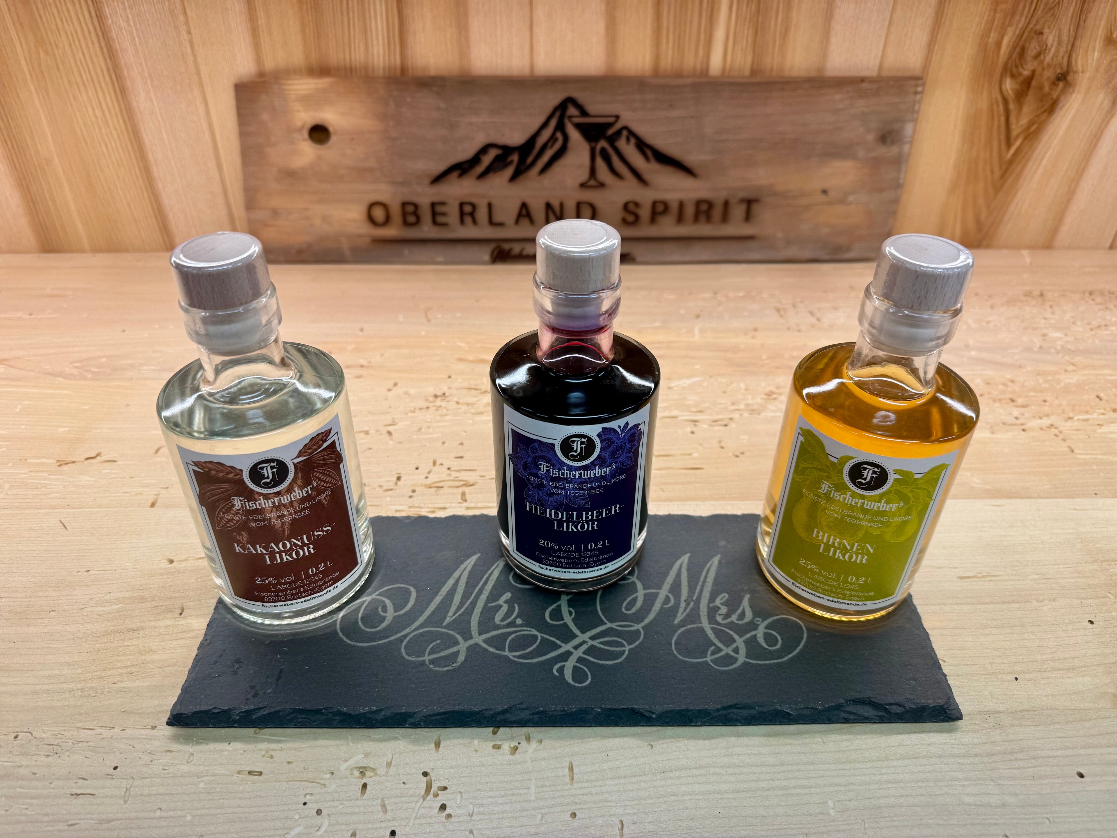 Hochzeitsset Likörauswahl