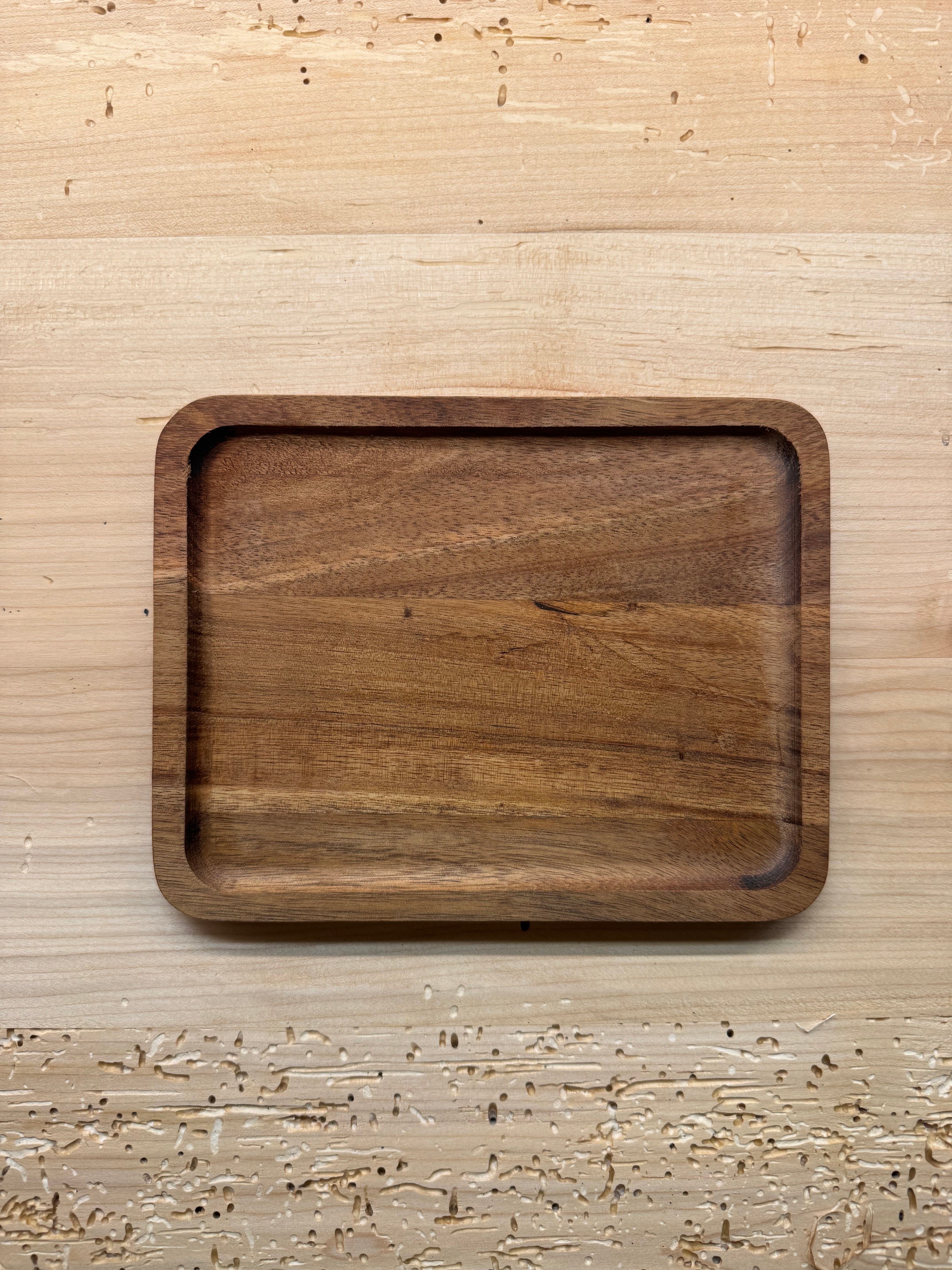 Servierbrettchen Akazie 18x14cm